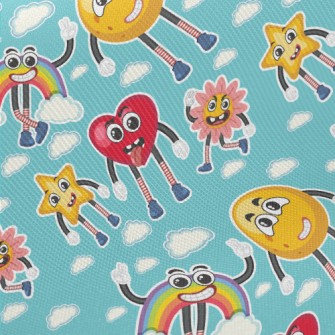 Funny Emoticons Twill
