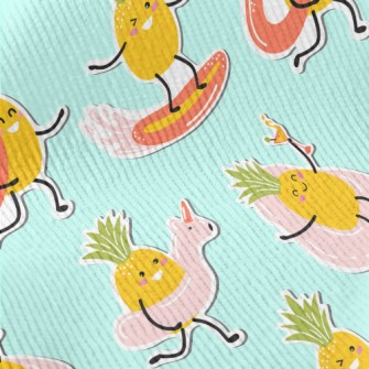 Holiday Pineapple Sticker Standard Corduroy