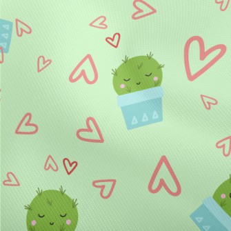 Cute Cactus With Closed Eyes Dobby