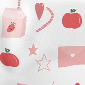 Summer Pink Items Stretch Ponte