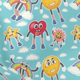 Funny Emoticons Stretch Ponte