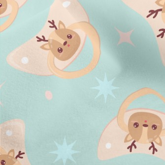 Elk Baby Pacifier Micro Fleece