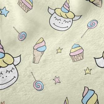 Fantasy Unicorn Party Minky