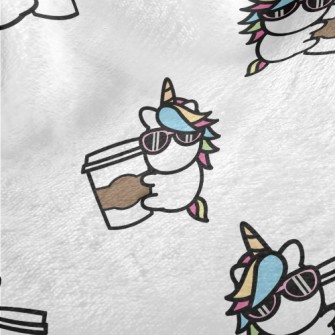 Unicorn Hug Coffee Minky