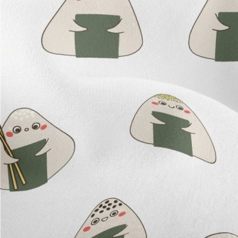 Various Flavors Of Rice Balls Lightweight Performance Linen