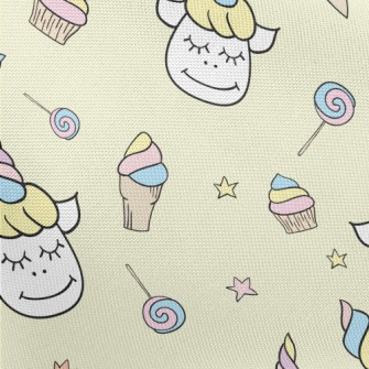 Fantasy Unicorn Party Pongee