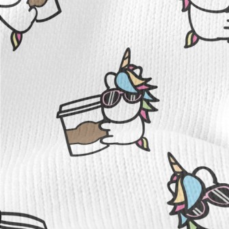Unicorn Hug Coffee Stretch Jersey