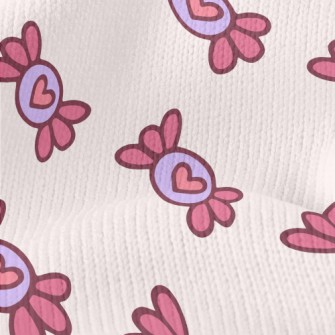 Heart Wrapped Candy Stretch Jersey
