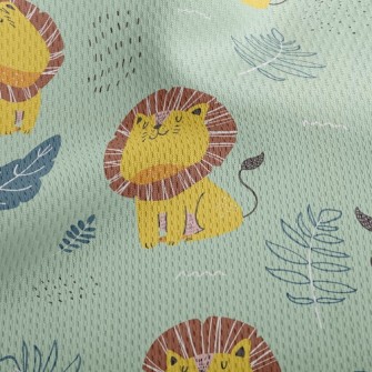 Proud Lion Athletic Mesh Flat Back