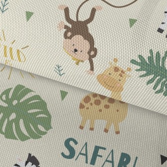 Tropical Jungle Zoo Waterproof Oxford