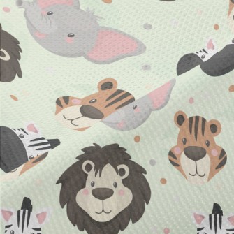 Tiger Lion Family Piqué