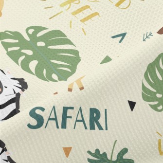 Tropical Jungle Zoo Piqué