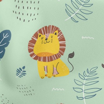 Proud Lion Lightweight Cotton Poplin