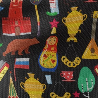 Russian Urban Culture Waterproof Canvas