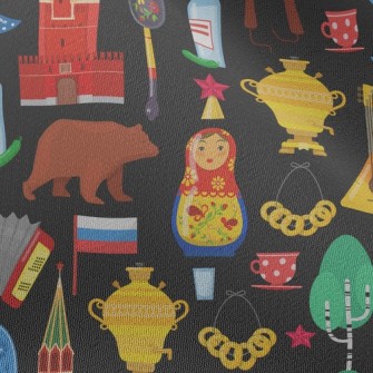 Russian Urban Culture Chiffon