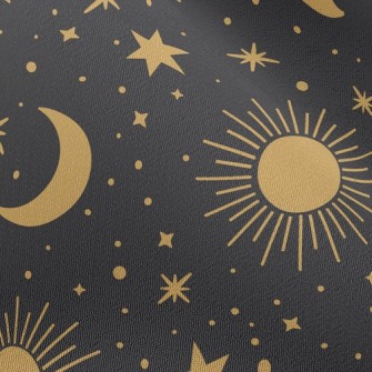 Dazzling Stars Sun Moon Chiffon