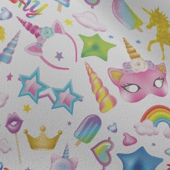 Unicorn Birthday Theme Party Chiffon