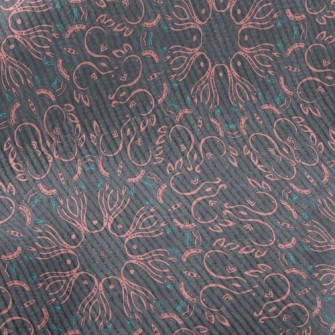 Mysterious Horror Group Flower Standard Corduroy