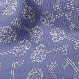 Retro Pattern Key Terry