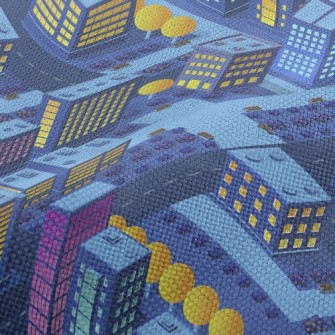 Three-dimensional Urban Buildi Performance Linen