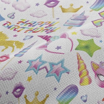 Unicorn Birthday Theme Party Performance Linen