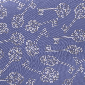 Retro Pattern Key Twill