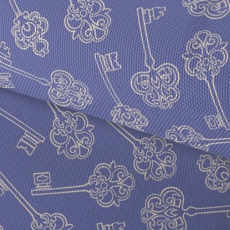 Retro Pattern Key Waterproof Oxford