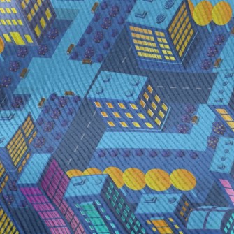 Three-dimensional Urban Buildi Standard Corduroy