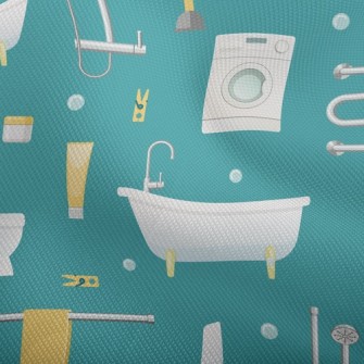 Bathtub Toilet Washing Machine Dobby