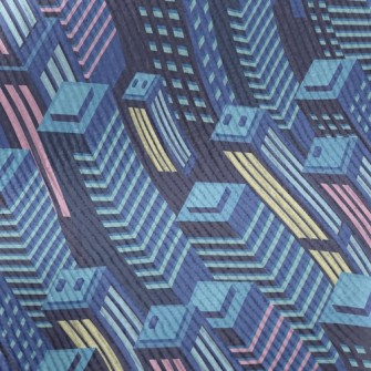 Towering Three-dimensional Bui Standard Corduroy