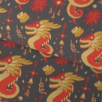 Ancient Chinese Mythical Beast Waterproof Oxford