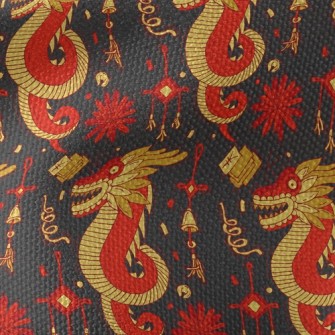 Ancient Chinese Mythical Beast Waterproof Canvas