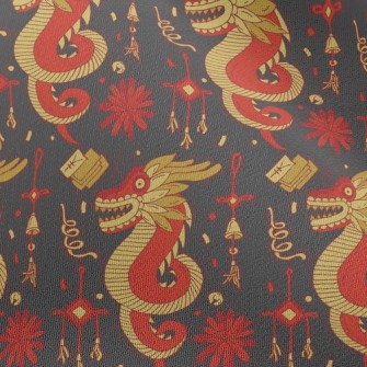 Ancient Chinese Mythical Beast Chiffon