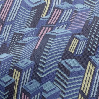Towering Three-dimensional Bui Performance Linen