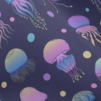 Fantasy Gradient Jellyfish Chiffon