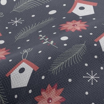 Cozy Flower House Performance Linen