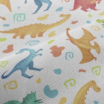 Happy Dancing Dinosaurs Performance Linen