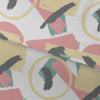 Artistic Watercolor Lines Waterproof Oxford