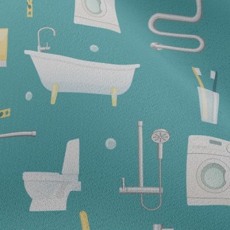 Bathtub Toilet Washing Machine Chiffon