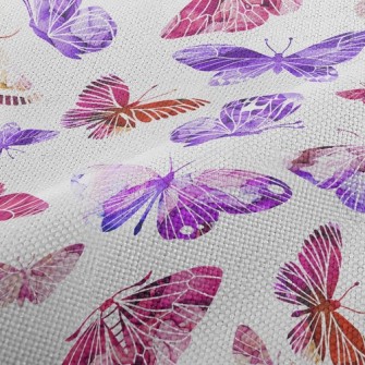 Silhouette Beautiful Butterfly Performance Linen
