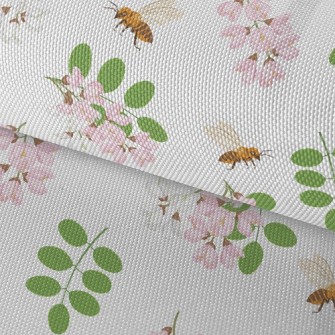 Worker Bees Carefully Collect  Waterproof Oxford