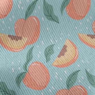 Plump And Sweet Peach Standard Corduroy