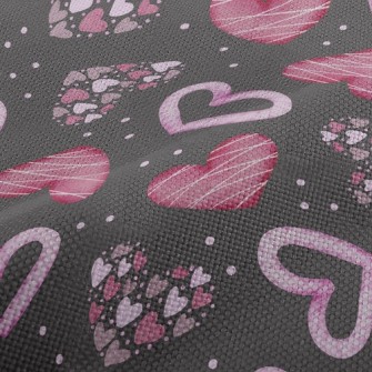 Changeable Shapes Of Hearts Performance Linen