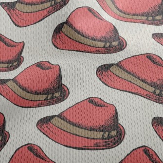 Handsome Gentleman Hat Athletic Mesh Flat Back