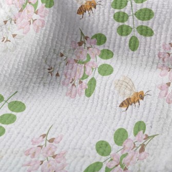 Worker Bees Carefully Collect  Terry