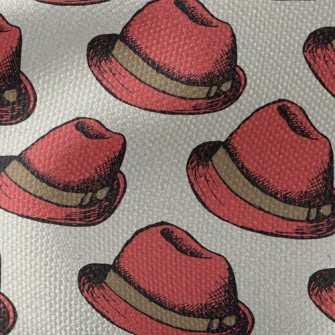 Handsome Gentleman Hat Waterproof Canvas