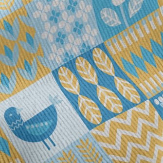 Funny Geometric Birds And Flow Standard Corduroy