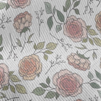 Beautiful Bicolor Rose Standard Corduroy
