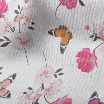 Happy Flying Butterflies And F Terry