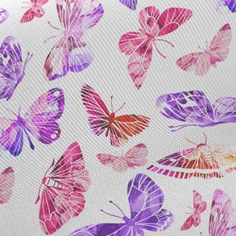 Silhouette Beautiful Butterfly Twill